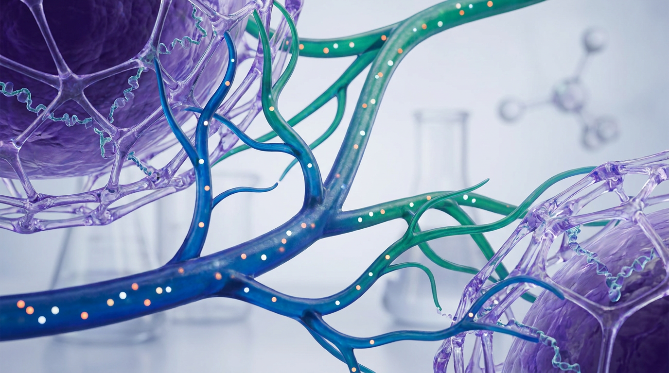 Microscopic visualization of intricate new blood vessel growth (angiogenesis) providing vital oxygen and nutrients to cells, a key aspect of BPC-157 evidence in tissue repair.