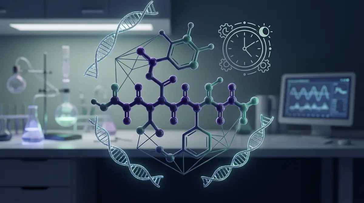 Illustration for Epitalon: The Pineal Peptide in Longevity Research