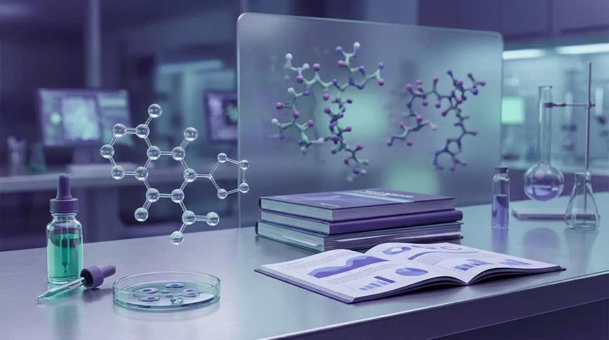 MOTS-c research peptide illustration for the article Unlocking Healing: BPC-157, TB-500, and MOTS-c Research Peptide Insights