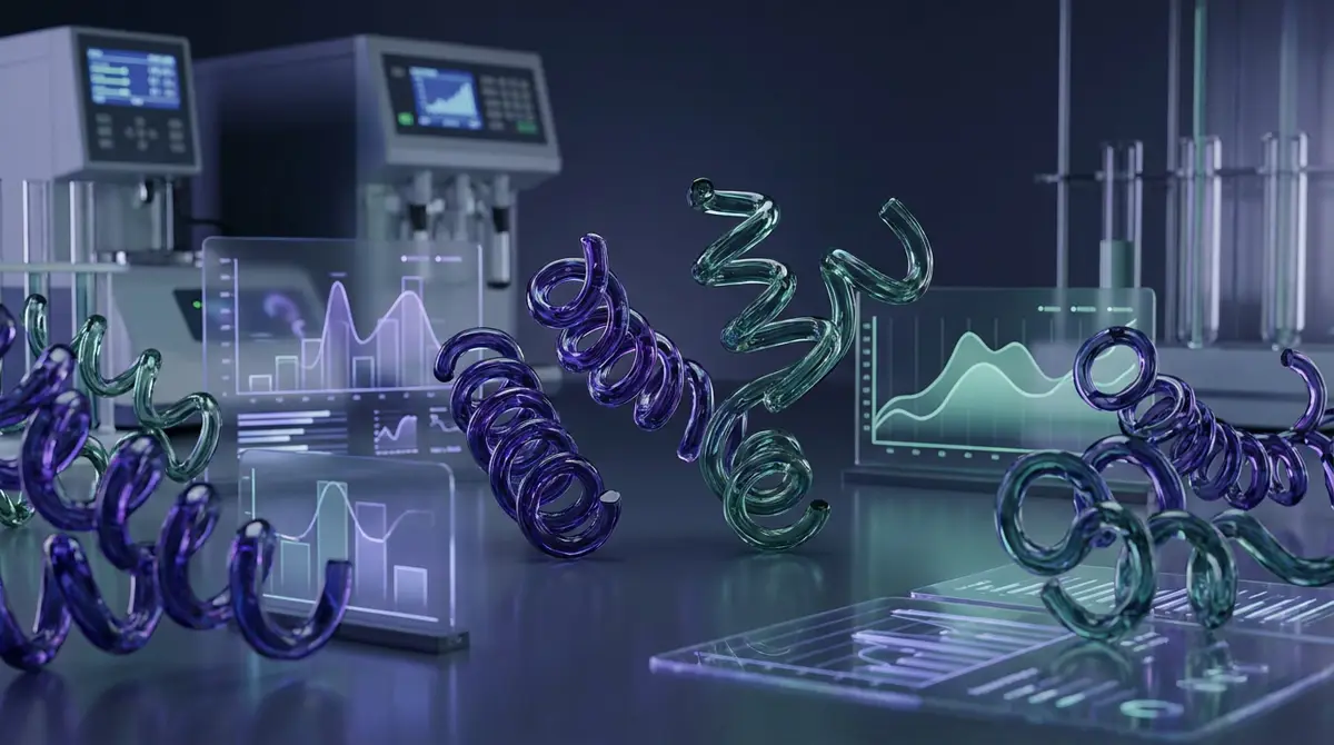 MOTS-c research peptide illustration for the article Unlocking Healing: BPC-157, TB-500, and MOTS-c Research Peptide Insights