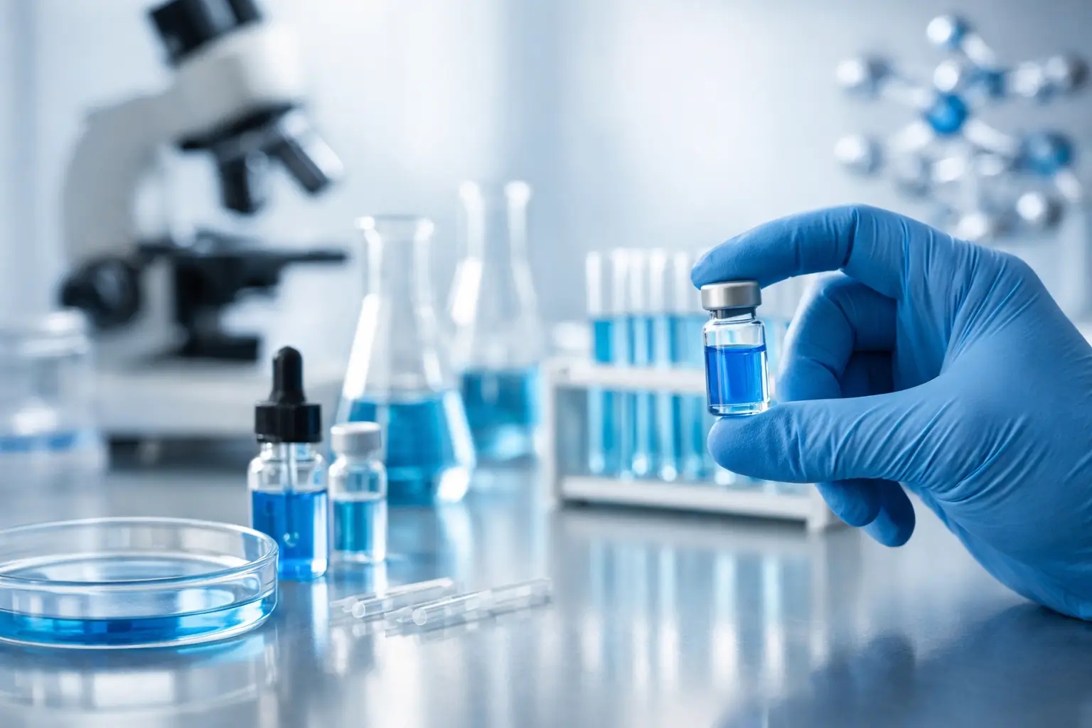 GHK-Cu Peptide Examples in Laboratory Research
