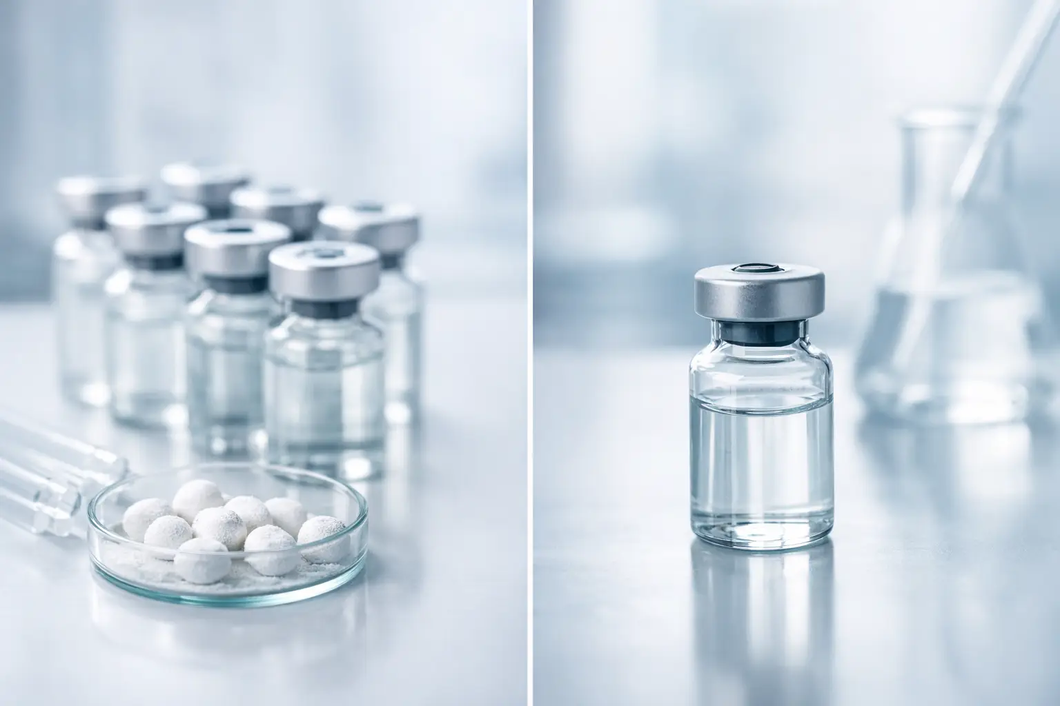 Peptide Blends vs Single Compounds Compared