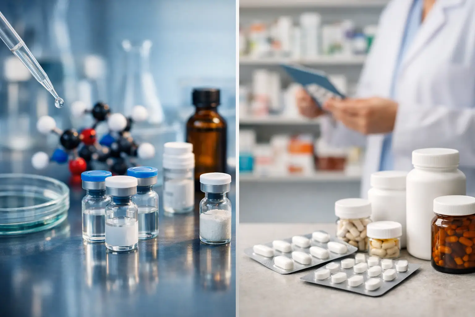 Peptide Supplier vs Pharmacy: Key Differences